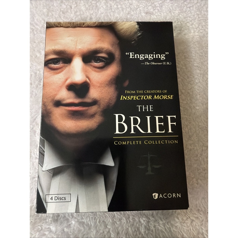 The Brief Complete Collection DVD Acorn Media Sealed Box Set 4 Disc Alan Davies